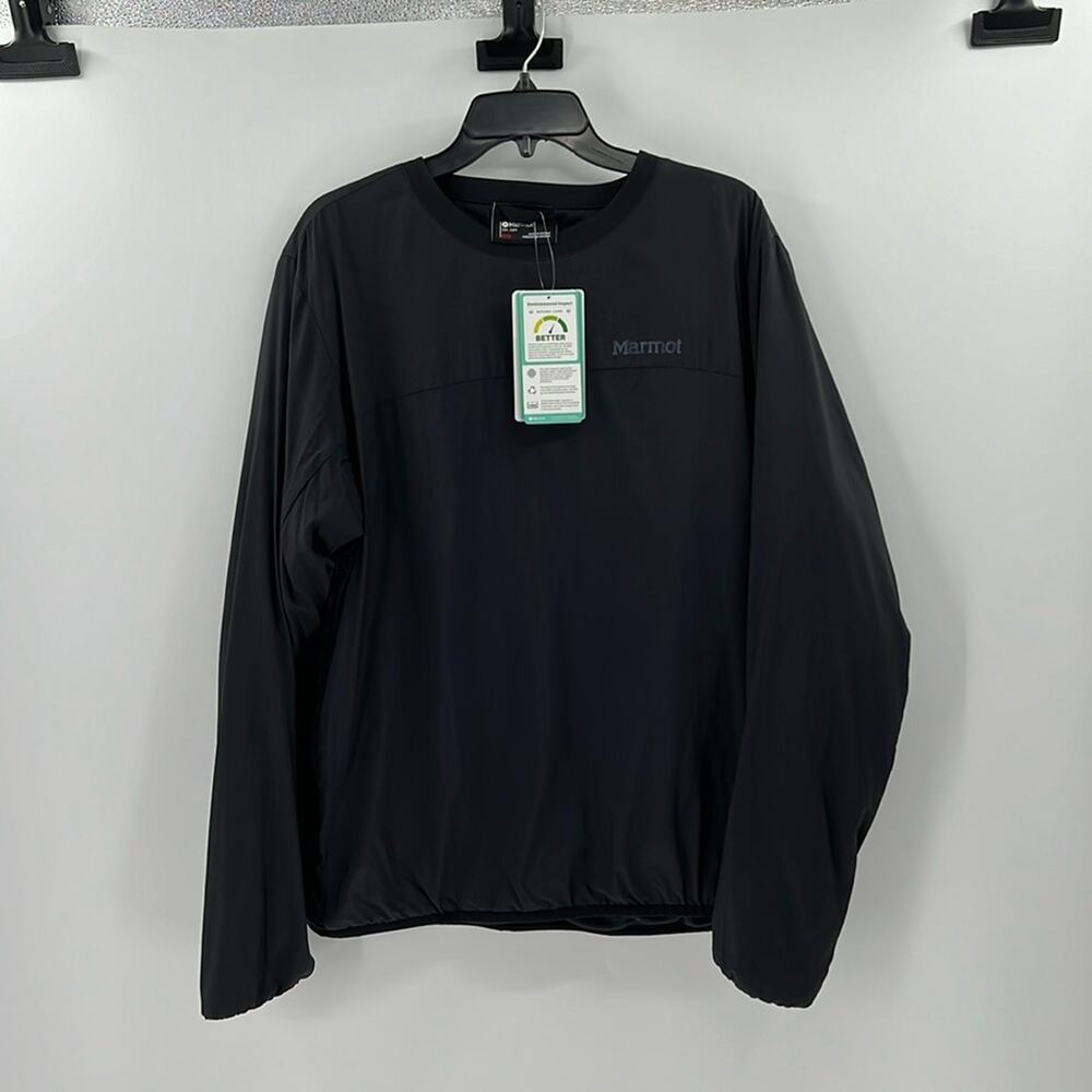 Marmot Men's Alt HB Pullover - Black - Medium - New with tags